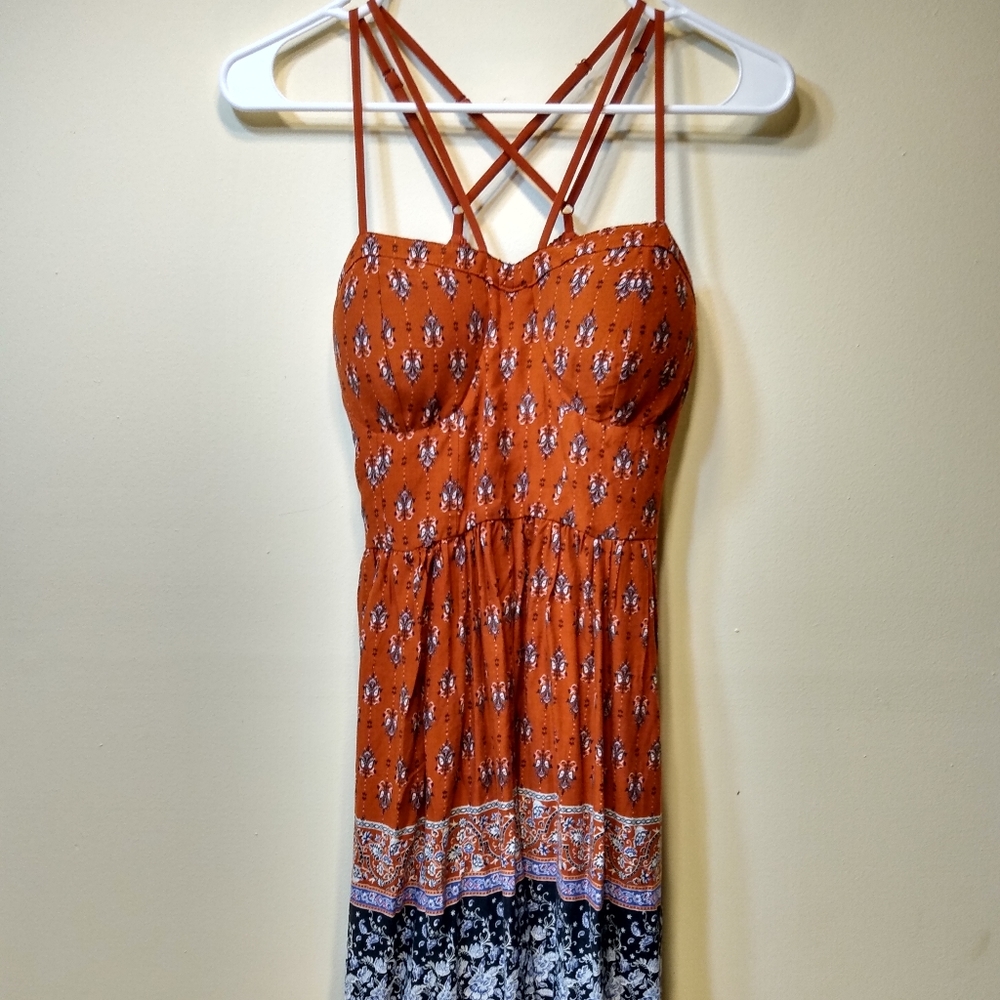 Xhilaration Boho Summer Strappy Dress